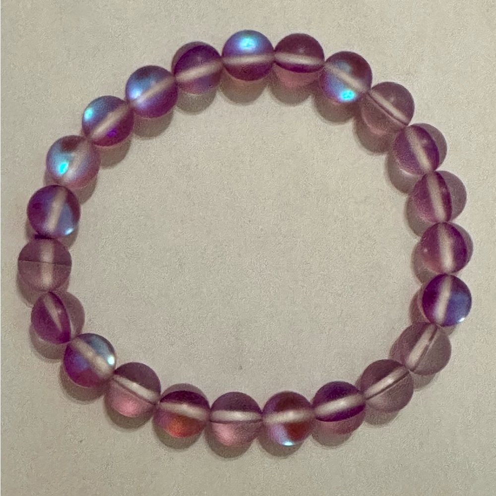 Frosted Mermaid Glass Bracelet